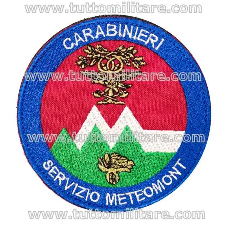 Patch Servizio Meteomont Carabinieri