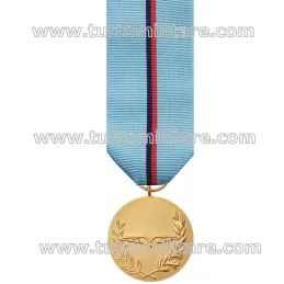 Dettaglio fotografico della  Medaglia d'Oro al Merito Lunga Attività di Volo Personale Specialista Carabinieri