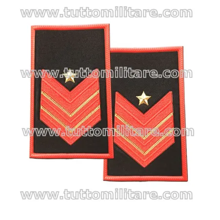 Tubolari Invernali per Camicia o Maglione Appuntato Scelto Qualifica Speciale Carabinieri