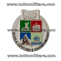Distintivo Metallo Scuola Ispettori Sovrintendenti Guardia di Finanza