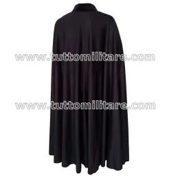 Retro Mantella Nera Collo Velluto