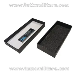 Interno del Cofanetto Nero per Medaglia con Imbottitura