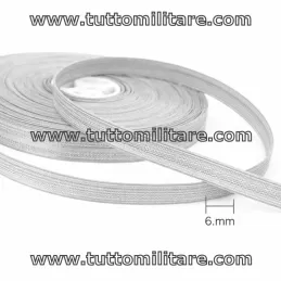 Gallone Lastra Argento mm. 6