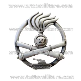 Fregio Basco 120º Gruppo Artiglieria Campagna Semovente "Po"