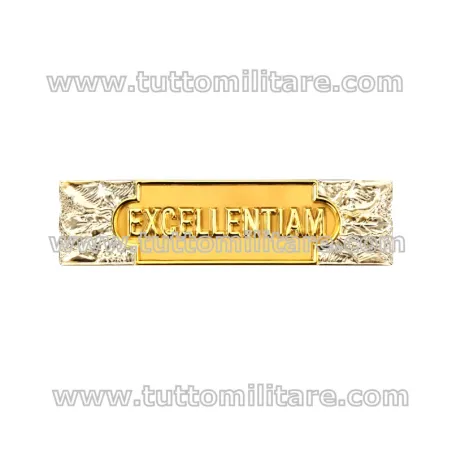 Fascetta Metallo EXCELLENTIAM 35 Anni CRI Bicolore Oro Argento