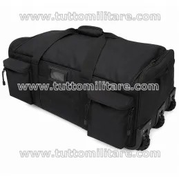 Trolley Nero 135 Litri con Tre Ruotine