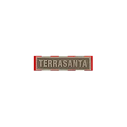 Nastrino Terra Santa SMOM Sovrano Militare Ordine di Malta
