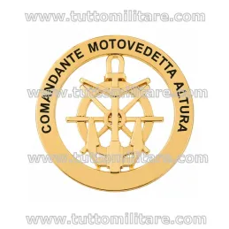 Distintivo Comandante Motovedetta di Altura Carabinieri