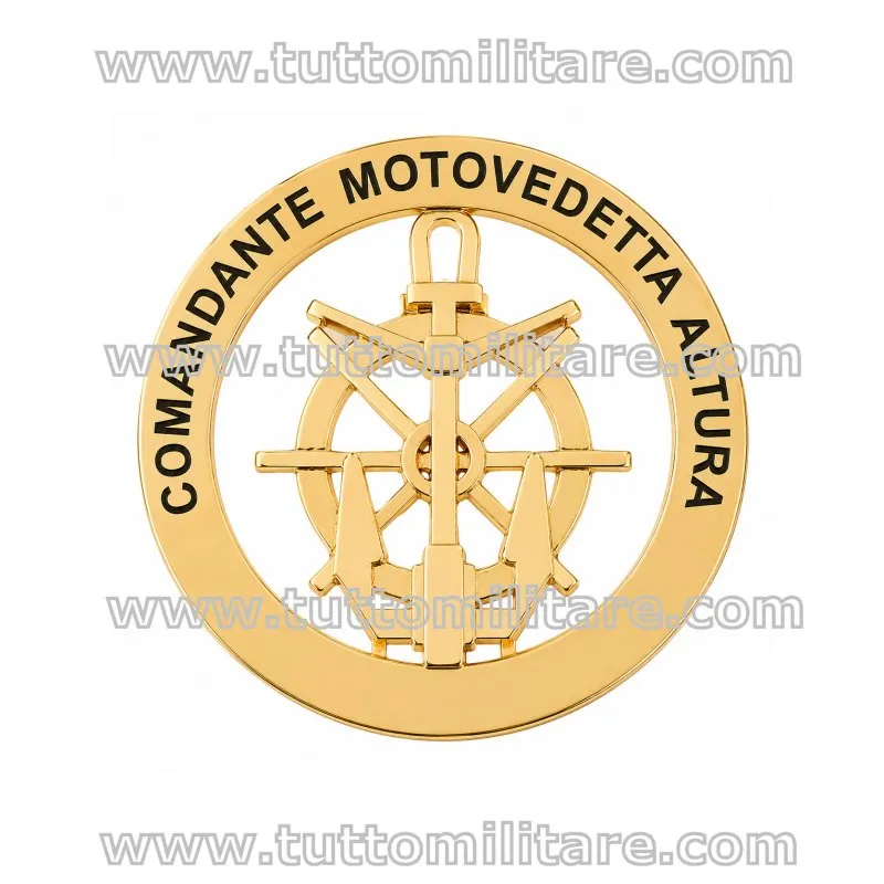 Distintivo Comandante Motovedetta di Altura Carabinieri