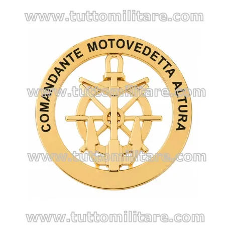 Distintivo Comandante Motovedetta di Altura Carabinieri
