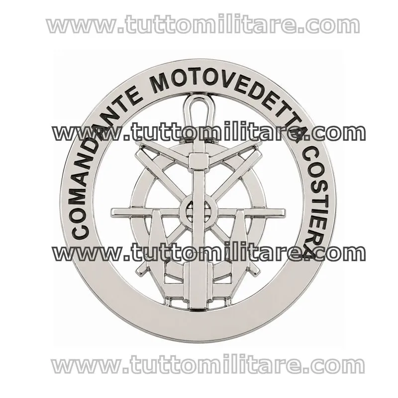 Distintivo Comandante Motovedetta Costiera Carabinieri
