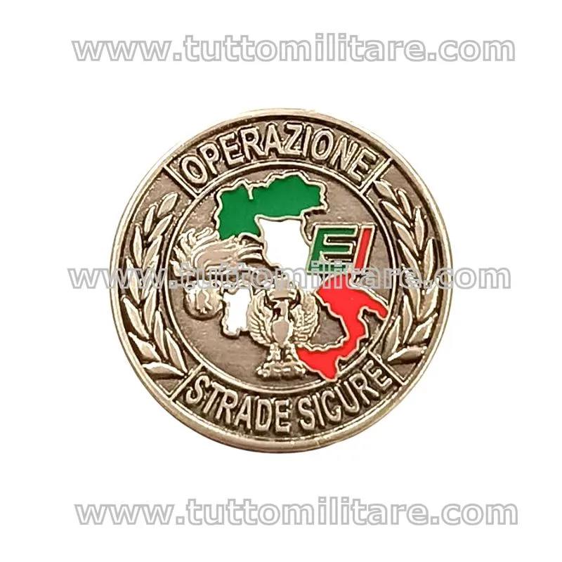 Distintivo Operazione Strade Sicure EI | Tutto Militare