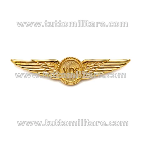 Distintivo Metallo di Volo da Diporto Sportivo