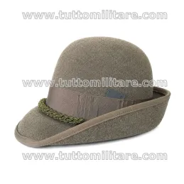 Vista Laterale del Cappello alpino per Ufficiali e Sottufficiali