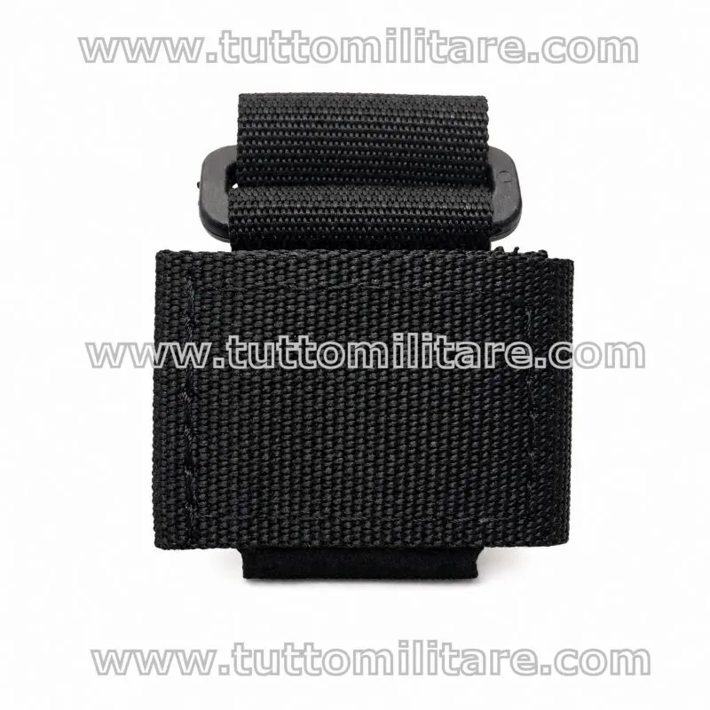 Porta Guanti Cordura Velcro VH 2V19 Nero