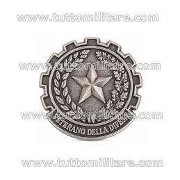 Distintivo Metallo Veterano della Difesa 20 mm