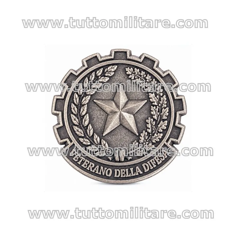 Distintivo Metallo Veterano della Difesa 20 mm