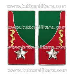 Mostrine Ufficiale Medico Alpini