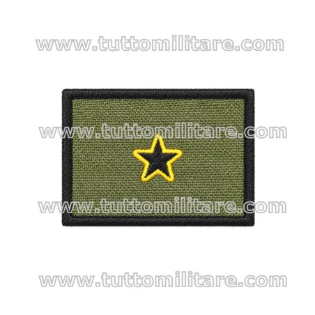Grado Velcro Aspirante Sottotenente Esercito 7×5 cm